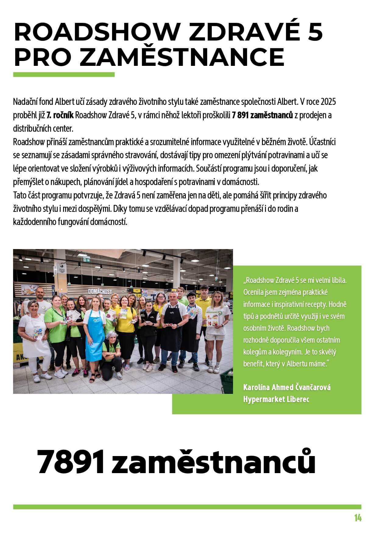 Výroční zpráva 2025 – strana 16